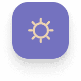 Midday sun icon for Midday Pause